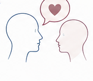 Relational AI and mental health illustration
